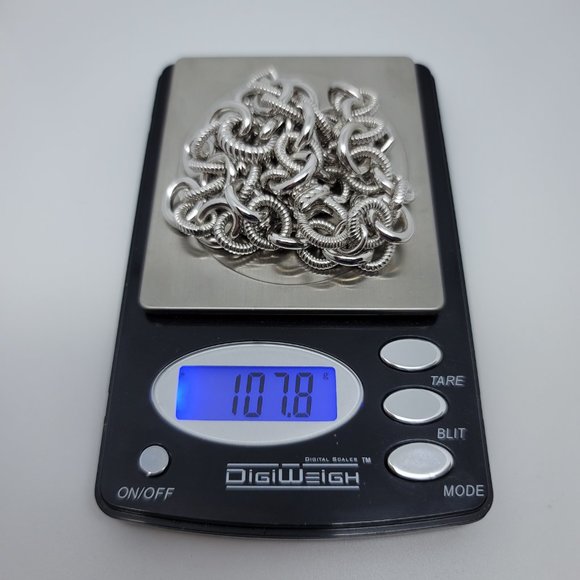 Heavy Sterling Chain - Picture 8 of 8